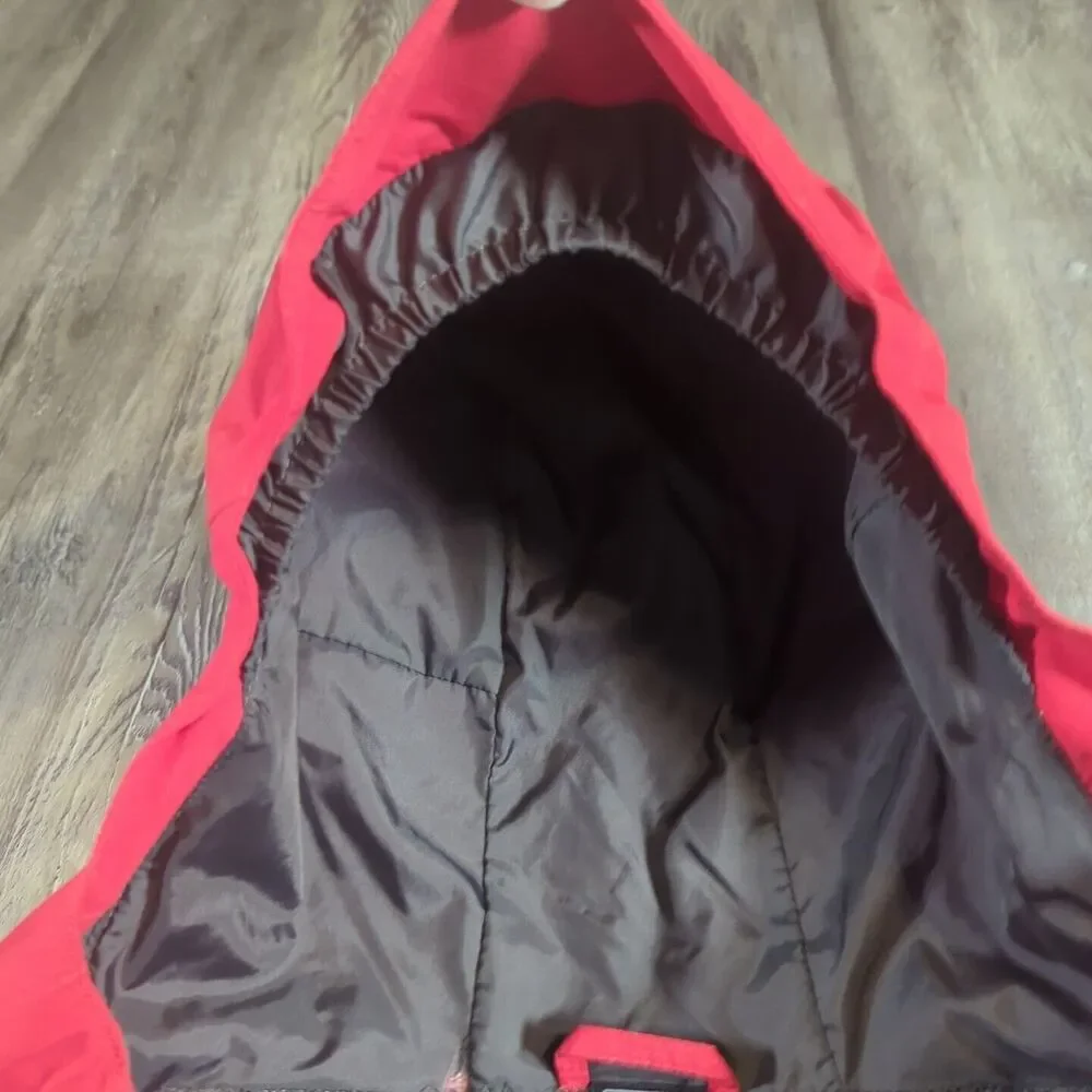 North Face Jacket Boys Large Long Sleeve Full Zip Pockets Hooded 14-16 HyVent